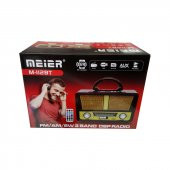Meier M-112BT USB/SD/MP3/Bluetooth Şarjlı Nostaljik Radyo - 3