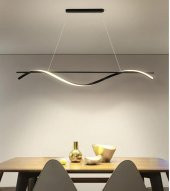 Eray Aydınlatma 4888-90 Siyah Led Avize - 1