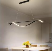 Eray Aydınlatma 4888-90 Siyah Led Avize - 2