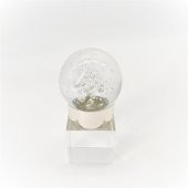 Crearthome Dekoratif Aksesuar Küçük Boy Kristal Küre Gümüş FA59G - 2