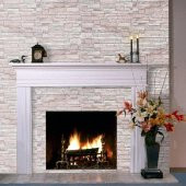 Renkli Duvarlar Doğal Taş 3D Kendinden Yapışkanlı Duvar Kaplama Kağıdı Paneli - 4