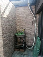 Renkli Duvarlar NW46 Kahve Köpüğü Taş Kendinden Yapışkanlı Dekoratif Duvar Paneli thumbnail 8