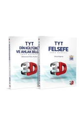 3D TYT Felsefe-Din Kültür Soru Bankası - 1