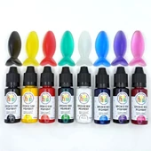 SIVI PİGMENT BOYA TRANSPARAN SET 8 RENK 20 ML (160 ml) - 1