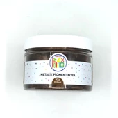 METALİK SEDEFLİ PİGMENT TOZ BOYA KAHVE RENGİ 50 GR - 1