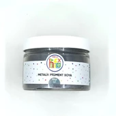 METALİK SEDEFLİ PİGMENT TOZ BOYA GRİ RENK 50 GR - 1