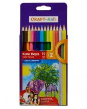 Craft And Arts İnce Kuru Kalem Boya Seti 12+2'li - 1