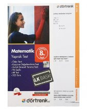 8. Sınıf Matematik Yaprak Test (Dörtrenk Yayınları) - 1