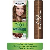 Palette Natural Doğal Renkler Saç Boyası 7-60 Fındık Kahve - 1