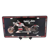 Dekoratif Metal Plaka Custom Rides Harley Davidson California thumbnail 1