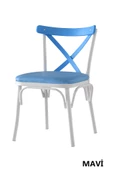 2 Adet Çapraz Bahar Sandalye - 12