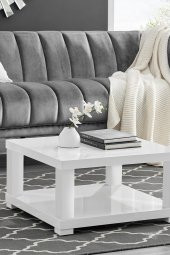 Parlak Beyaz Yapışkanlı Kaplama Folyosu 100 CM  X 3 MT - 12