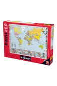 Anatolian 260 Parça XL Puzzle - Dünya Haritası 3319 - 1