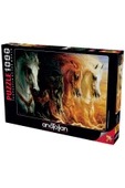 Anatolian 1000 Parçalık Puzzle - Mahşerin Dört Atı 3116 thumbnail 1