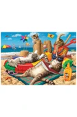 Anatolian 260 Parça XL Puzzle - Kedilerin Plaj Keyfi 3322 - 2