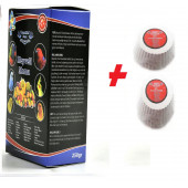 Muhabbet & Kanarya Maması Meyveli Mama 250gr+Gaga TaşıX2 - 1