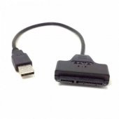 2.5 HDD 7+15 Pin Sata 22 Pin USB 2.0 Harddisk Bağlantı Kablosu - 2