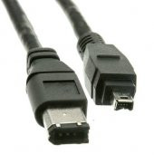 IE 1394 FIREWIRE 4Pin - 6 Pin Kablo FireWire 400 - 600 6pin 4pin - 1