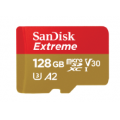 Sandisk 128GB MICRO SD EXTREME SANDISK SDSQXA1-128G-GN6MA ADP 160MB/S Rescue Pro Deluxe - 1