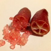 Tüplü Havyar Limon Mia Rose Pembe Finger Lime Fidanı - 1