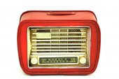 Dekoratif Metal Radyo Kumbara Vintage Ev Ofis Hediyelik - 1