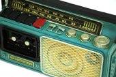 Dekoratif Metal Radyo Kumbara Vintage Biblo Hediyelik - 1