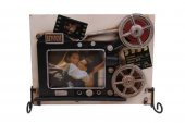 Dekoratif Metal Çerçeve Sinema Projektörü Dekorlu Hediyelik - 1