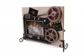Dekoratif Metal Çerçeve Sinema Projektörü Dekorlu Hediyelik - 3