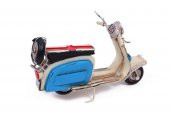 Dekoratif Metal Scooter Vintage Dekoratif Ev Ofis Hediyelik - 4