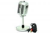 Karaoke Mikrofon Silver Speaker Hediyelik - 2