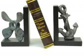 Kitap Tutucu Pervane & Çapa Kitap Stoperi Dekoratif Hediyelik - 2