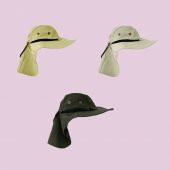 Yazlık Katlanabilir Dayanıklı Safari Şapkası (3lü Paket) - 1