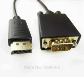 1.8 Metre Display Port To Vga Kablo V1.1 displayport vga kablo - 1