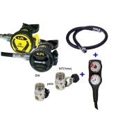 BEUCHAT Regülatör Set SPORT VR300 DIN, Ahtapot, Konsol, BC Hortumu - 1