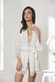 Pierre Cardin 7005 4 Parça Kadın Saten Çeyiz Set Takım - 3