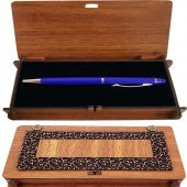 Lacivert Dokunmatik Metal Kalem - 1