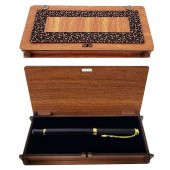 Metal Kalem Ahşap Kutulu - 1