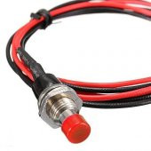 10 mm Metal Buton Kablolu - 1
