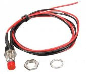 10 mm Metal Buton Kablolu - 2