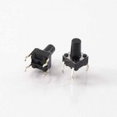 6x6x4.3mm 4 Pinli Push Buton - Tact Switch 10 adet - 1