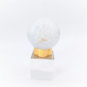 Crearthome Dekoratif Aksesuar Orta Boy Kristal Küre Gold FA59A - 3