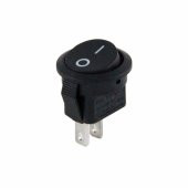 Mini Yuvarlak Anahtar Işıksız ON-OFF 2P - 1