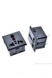 45x45 mm Universal Priz Siyah thumbnail 2