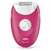 Braun Silk-épil 3 3420 Epilatör Ahududu Pembe - 2 Ek Parçalı Kablolu Epilatör / Epilasyon - 2