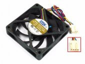 12 volt fan 7 cm 15 mm 4 pin - 1