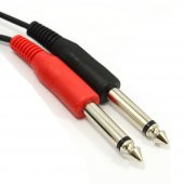 3.5 mm Stereo to 2x6.3 mm Mono Kablo 3 metre - 2