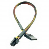 Dell Vostro-Optiplex Mini 6 Pin to SATA Power Kablo - 1