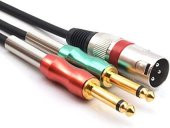 Xlr Erkek 2x6.3 mm Mono Kablo 2 Metre - 1