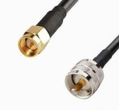 Pl-259 Uhf Erkek-Sma Erkek Kablo 10 Metre - 1