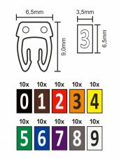 Kablo Numaratörü(200 adet) thumbnail 6